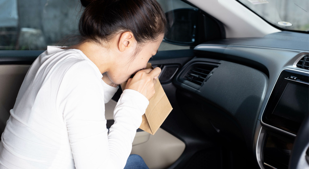 Mal d’auto? Se possiedi un iPhone è in arrivo una soluzione